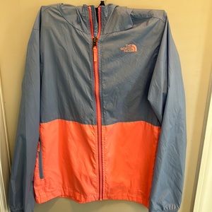 North face rain coat